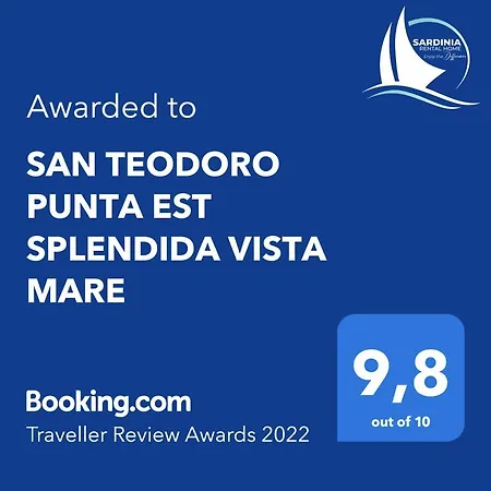 San Teodoro Punta Est Splendida Vista Mare *
